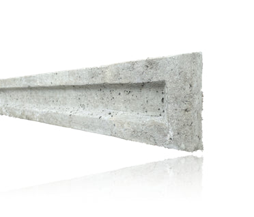 Concrete Gravel Boards 6' (C-Chanel) For Fence Panels