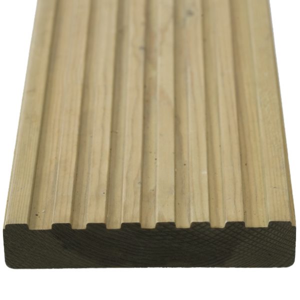 Grooved / Smooth 150mm x 32mm Timber Decking