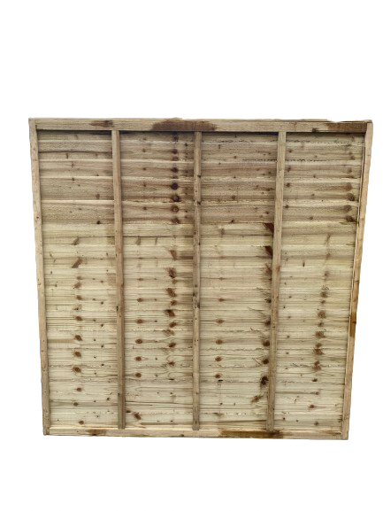 Waney Lap Fence Panels