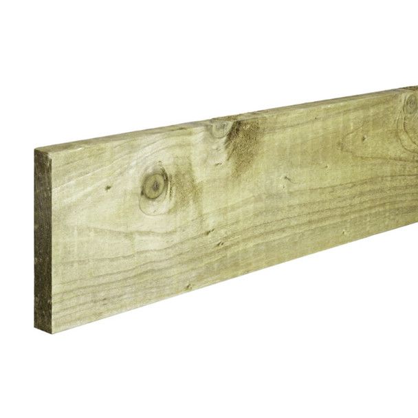 Treated Gravel Boards 150mm x 22mm (6")