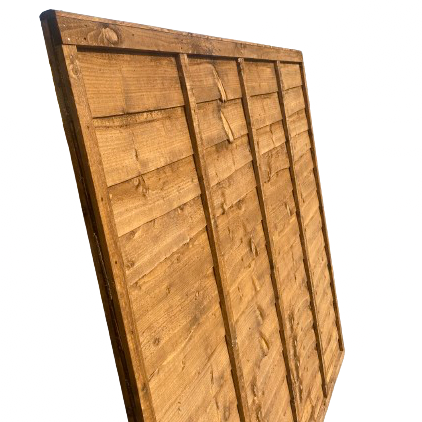 Waney Lap Fence Panels