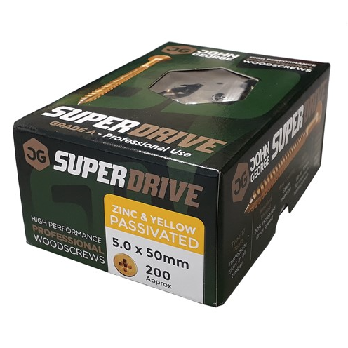 4.0mm x 70mm Superdrive Professional Wood Screws