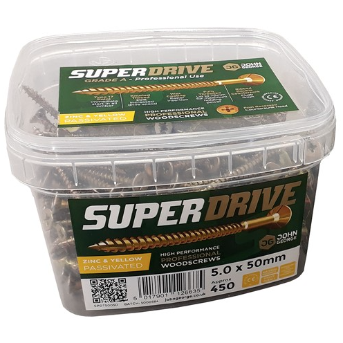 4.0mm x 40mm Superdrive Professional Wood Screws