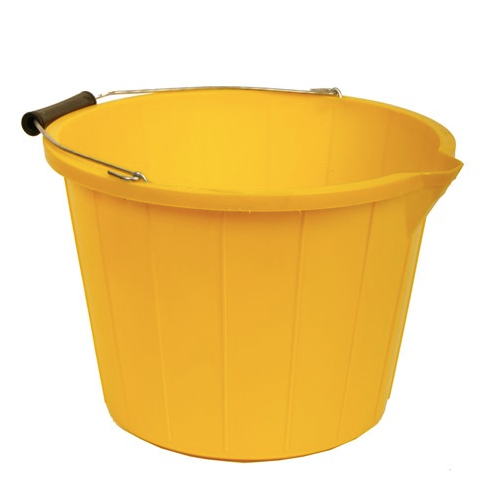 Builders Bucket Plastic 3 Gallon