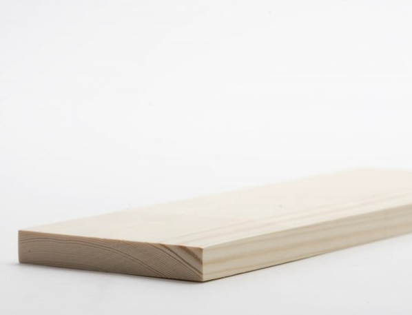 19mm x 100mm Nom. (14.5mm x 95mm Fin.) Premium Redwood Pine