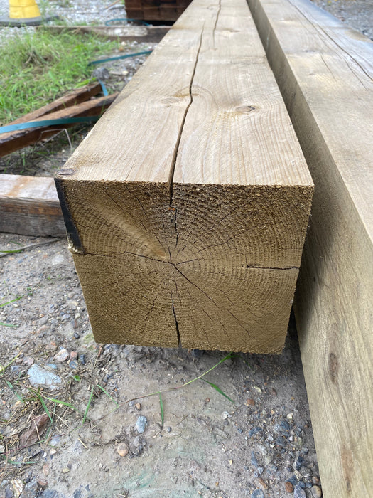 Treated Timber 225mm x 225mm Posts (9" x 9")